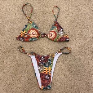 Floral pattern bikini